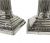 Victorian Sterling Silver Corinthian Column Candlesticks, Circa, 1891 