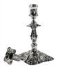 Victorian Sterling Silver Taper Stick, Fully Hallmarked For London 1887