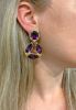Vintage Amethyst Earrings