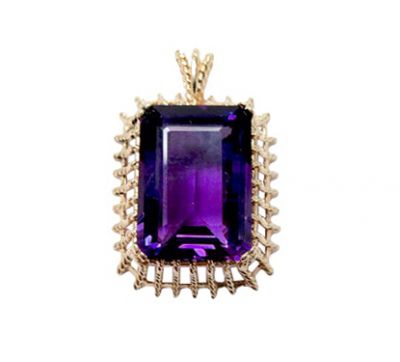 Vintage Amethyst Pendant