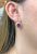 Vintage Amethyst and Freshwater Pearl Earrings