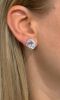 Vintage Aquamarine and Diamond Earrings