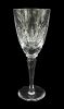 Vintage Atlantis Crystal Wine Glasses In The Marquise Pattern