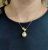 Vintage Baroque Pearl Double Heart Necklace