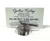 Vintage Birks Silver Plate Pheasant Place Card Holders