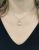Vintage Cultured Pearl and Diamond Pendant and Platinum Chain