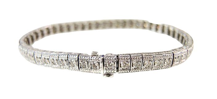 Vintage Diamond Bracelet