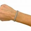 Vintage 1.94ct Diamond 14kt Bracelet