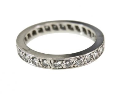 Vintage Diamond Eternity Band