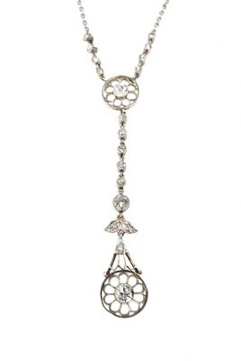 Vintage Diamond Necklace