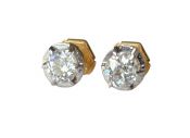Vintage Diamond Stud Earrings