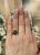 Vintage Hematite Solitaire Ring, circa 1940