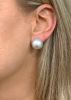 Vintage Mabé Pearl Earrings