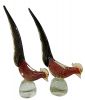 Vintage Murano Glass Birds, Italian circa 1960s