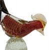 Vintage Murano Glass Birds, Italian circa 1960s