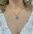 Vintage Opal and Diamond Pendant