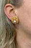 Vintage Pearl and Coral Earrings
