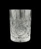 Vintage Pinwheel Crystal Old Fashioned Glasses