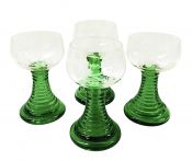 Vintage Rummer Wine Glasses, circa 1960s