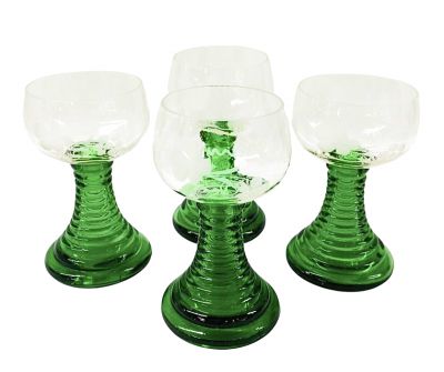 Vintage Rummer Wine Glasses, circa 1960s
