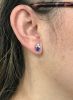 Vintage Sapphire and Diamond Earrings