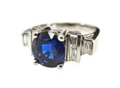 Vintage Sapphire and Diamond Ring