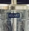 Vintage Stuart Crystal Table Lamp, Made In England 