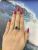 Vintage Topaz and Diamond Ring