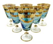 Vintage Water/Wine Goblets