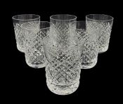 Waterford Crystal “Alana” Pattern Tumblers