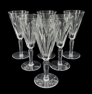 Waterford Hand Cut Crystal “Sheila” Champagne Flutes