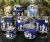 Wedgwood And Adams Biscuit Barrels