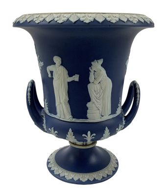 Wedgwood Jasperware Campagna Vase, circa 1891-1900