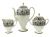 Wedgwood “Florentine Black” Bone China Coffee Service For 14