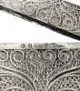 William IV Era Sterling Silver Card Case And Chain, Birmingham 1835