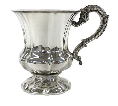 William IV Sterling Silver Christening Cup, circa 1832