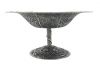 Hand Crafted Silver Filigree Pedestal Dish From Ilaria Peru in 950 Fine Silver