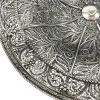 Hand Crafted Silver Filigree Pedestal Dish From Ilaria Peru in 950 Fine Silver