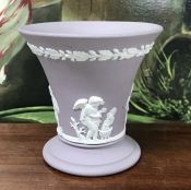 Wedgwood Jasperware Lavender Vase