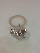 Vintage Birks Bear Teething Ring