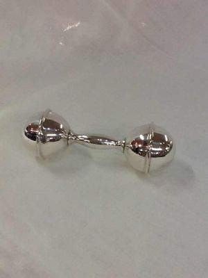 Vintage Lunt Sterling Silver Rattle