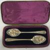 Georgian Sterling Silver Old English Berry Spoons