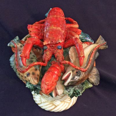 Mid 20th Century Italian Pottery Centrepiece