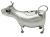 Dutch Silver Cow Creamer
