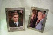 Two 800 Fine Silver Picture Frames