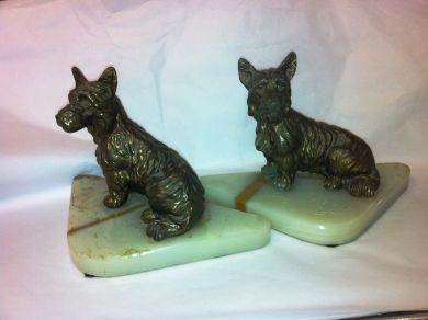 Dog Bookends