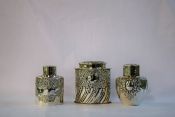 Victorian English Silver Tea Caddies