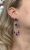 Amethyst and Diamond Chandelier Drop Earrings