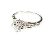 Art Deco Inspired Diamond Ring