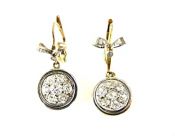 Edwardian Diamond Drop Earrings